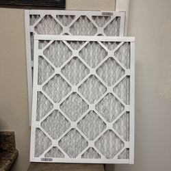 Set of 2 HVAC Air Filters 17x21x1