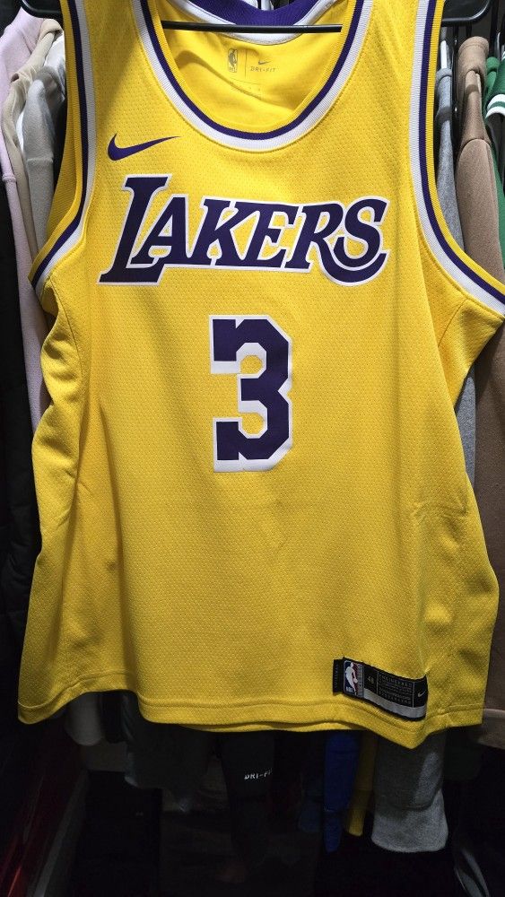 Davis Lakers Jersey mens Large