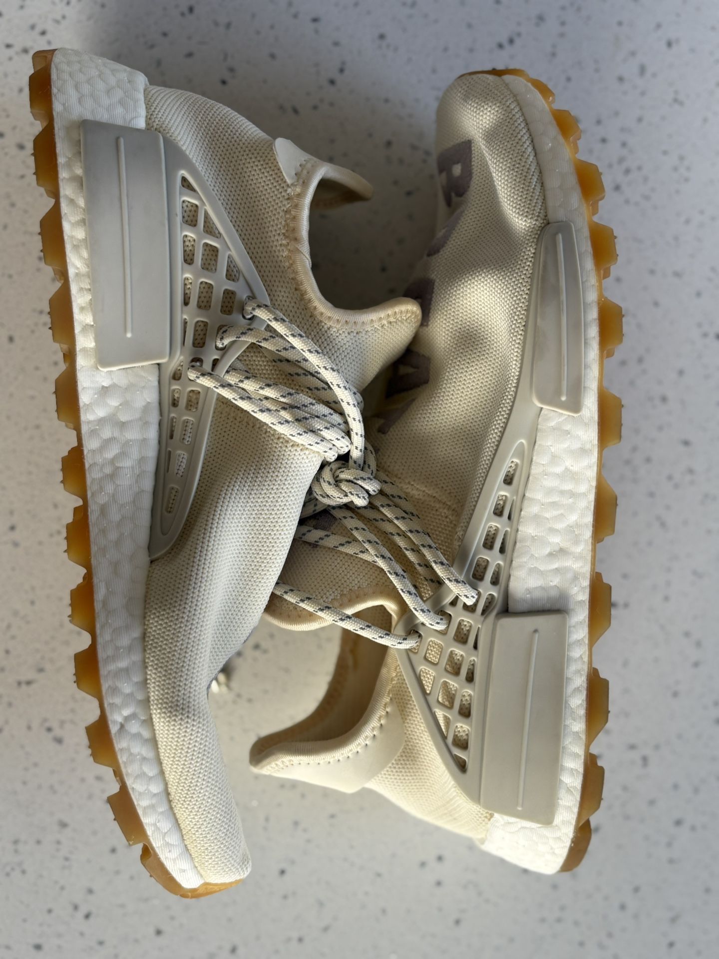 adidas NMD Hu Trail Pharrell Now Is Her Time Cream White