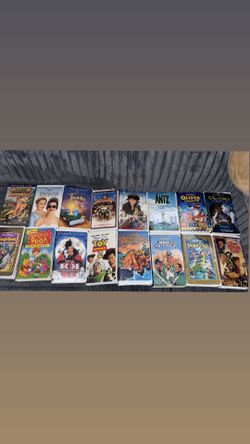 $15 Each VHS TAPES