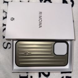 rimowa SILVER OLIVE 16 pro max case MAGSAFE
