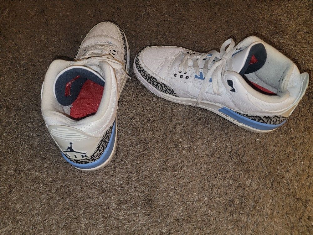 carolina 3s jordan