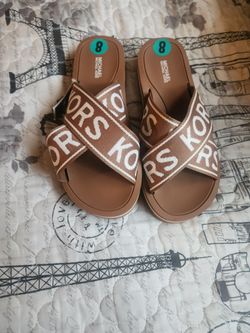 Mk slides Michael Kors size 8 women