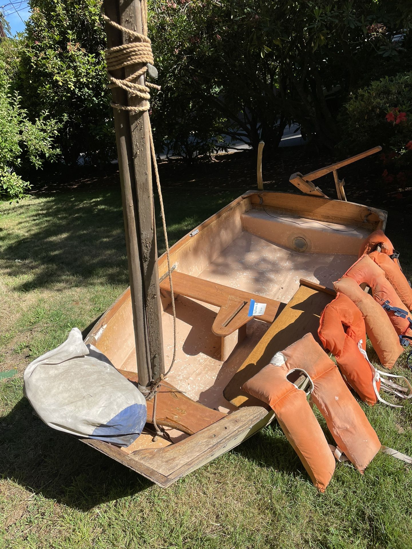 Sabot Sailboat