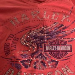 Harley Davison woman’s long sleeve shirt
