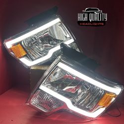 Ford F150. 2009. 2014 Headlights.