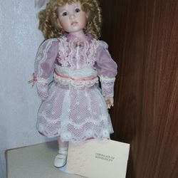 Vintage Porcelain Doll