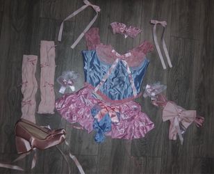 Little Bo peep rave costume