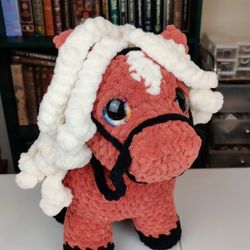 Handmade Crochet Horse Amigurumi Toy 