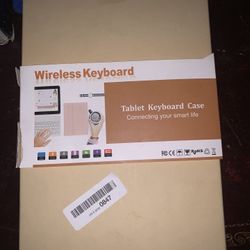Wireless Keyboard & Tablet Case