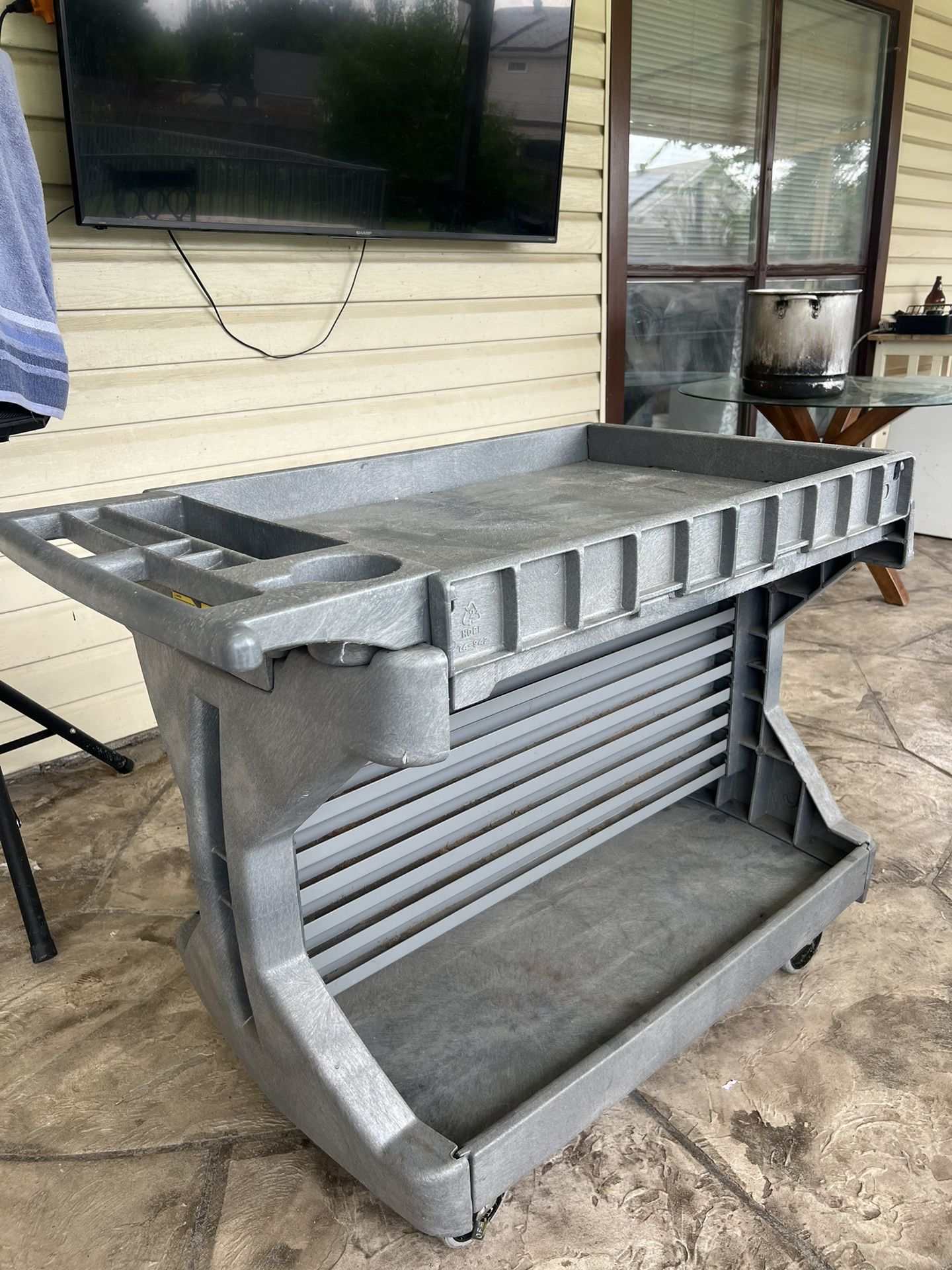 Uline Rolling Tool Cart