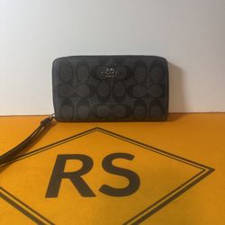 Black Womens Coach Wallet 