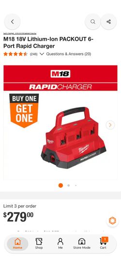 Milwaukee rapid changer