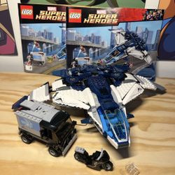 Lego Marvel Avengers Quinjet City Chase 76032 INCOMPLETE