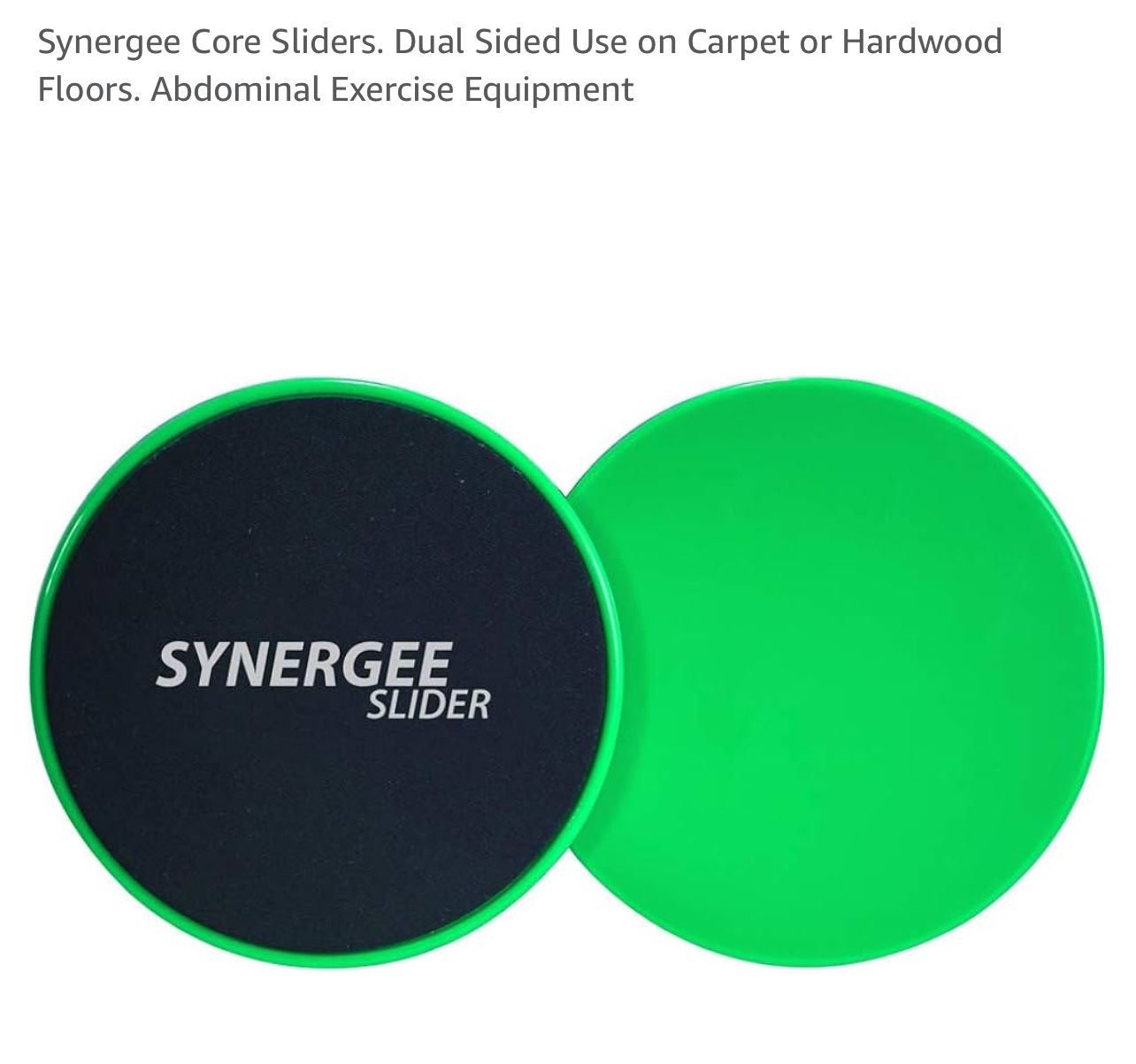 NEW Core Sliders For Ab Workout On Carpet & Hard Smooth Surfaces