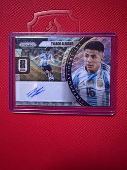 Thiago Almada Panini Prizm FIFA World Cup 2026 Auto Card