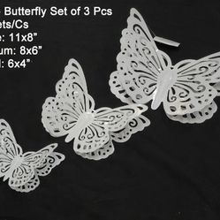 Metal Butterfly Set
