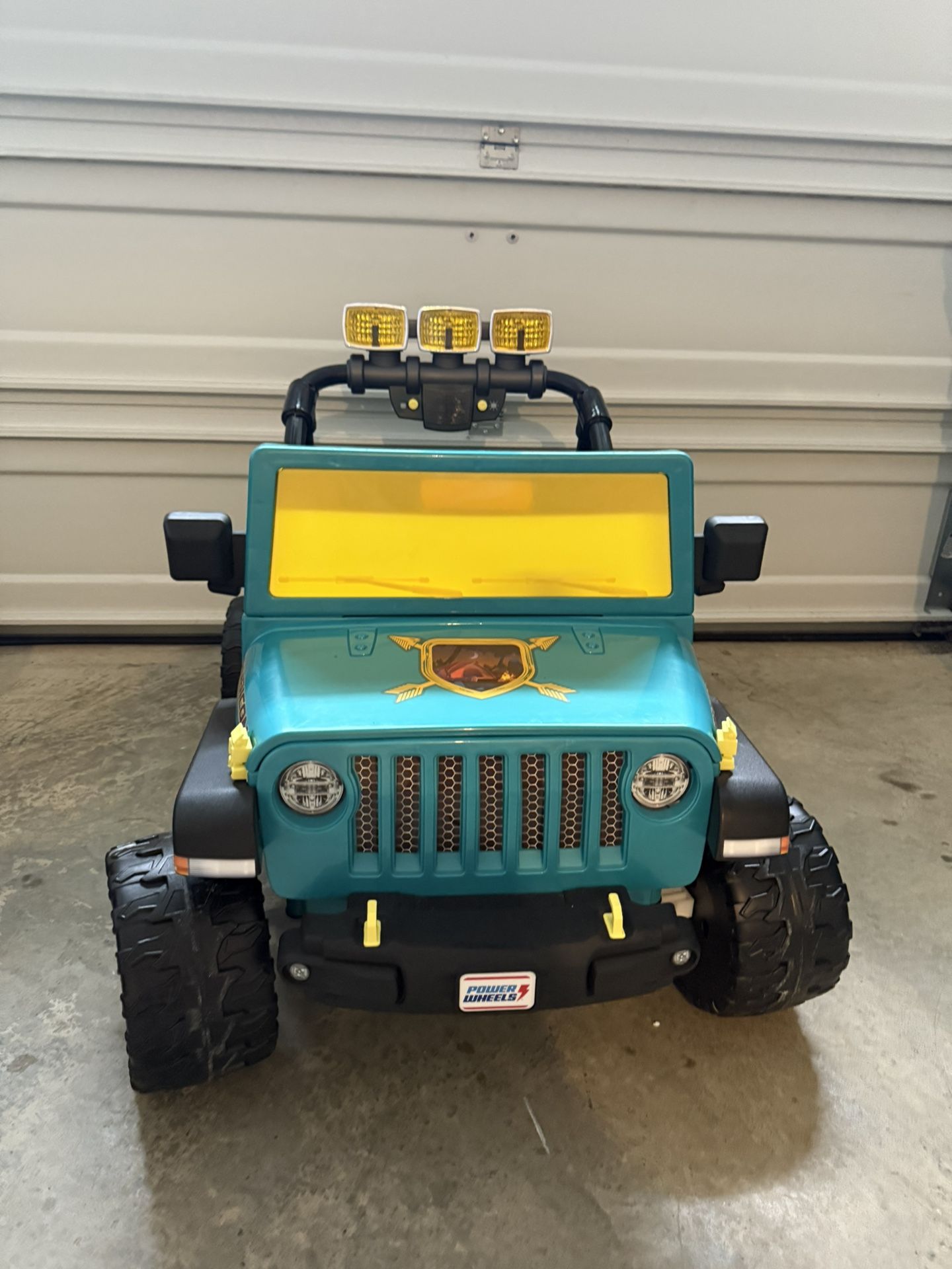 Kids Power wheels Ride on Jeep With Lights