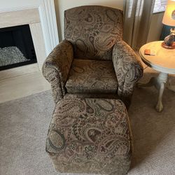 Chair And ottoman. FREE  