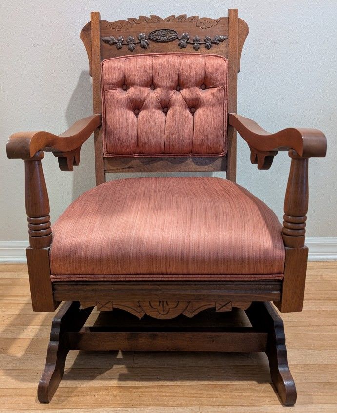 Victorian Wood Platform Rocker