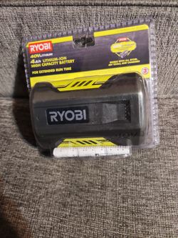 40V Lithium-Ion 4.0 Ah Battery
by

RYOBI