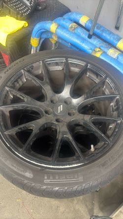 SRT wheels rims and tires