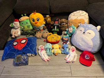 Kids stuffies/ squishmellows