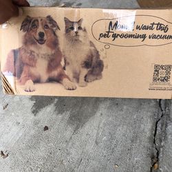 Pet Grooming Kit And Vacuum.  $80.  Obo 