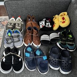 Toddler Boys Shoe Lot (sizes 5 & 6)