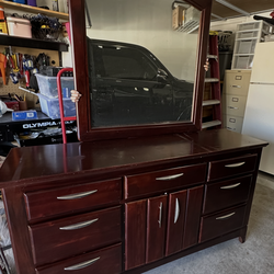 Dresser with Mirror