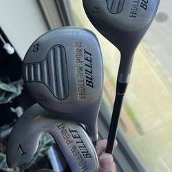 Hollow Point Driver, 3 Wood, And 5 Wood