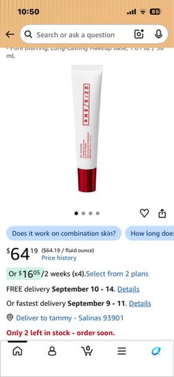 One/Size Oil Sucker Makeup Base