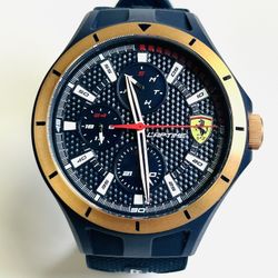 Ferrari Men's Scuderia Blue Dial Watch