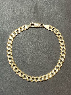 14KT Yellow Gold Curb Link Bracelet