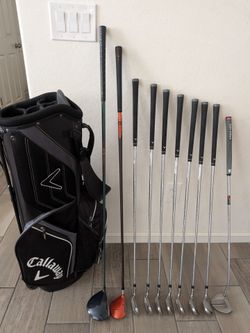 Callaway/TaylorMade/Odyssey (Callaway Bag,Like New Set)