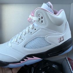 Air Jordan Retro 5 Medium Soft Pink 35th Anniversary Grade School