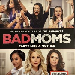 BAD MOMS (DVD-2016) Mila Kunis + Kristen Bell + Christina Applegate!