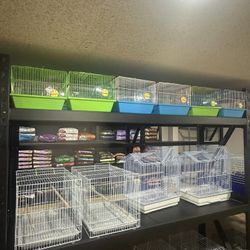 Bird and hamster cages