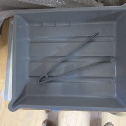 JJC DT-1012 Photo Developing Tray with Tongs — Gray, New