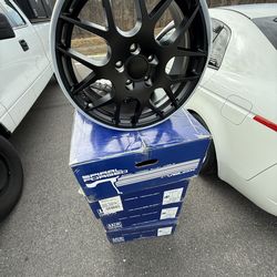 Apex SF Size 17 rims matte black