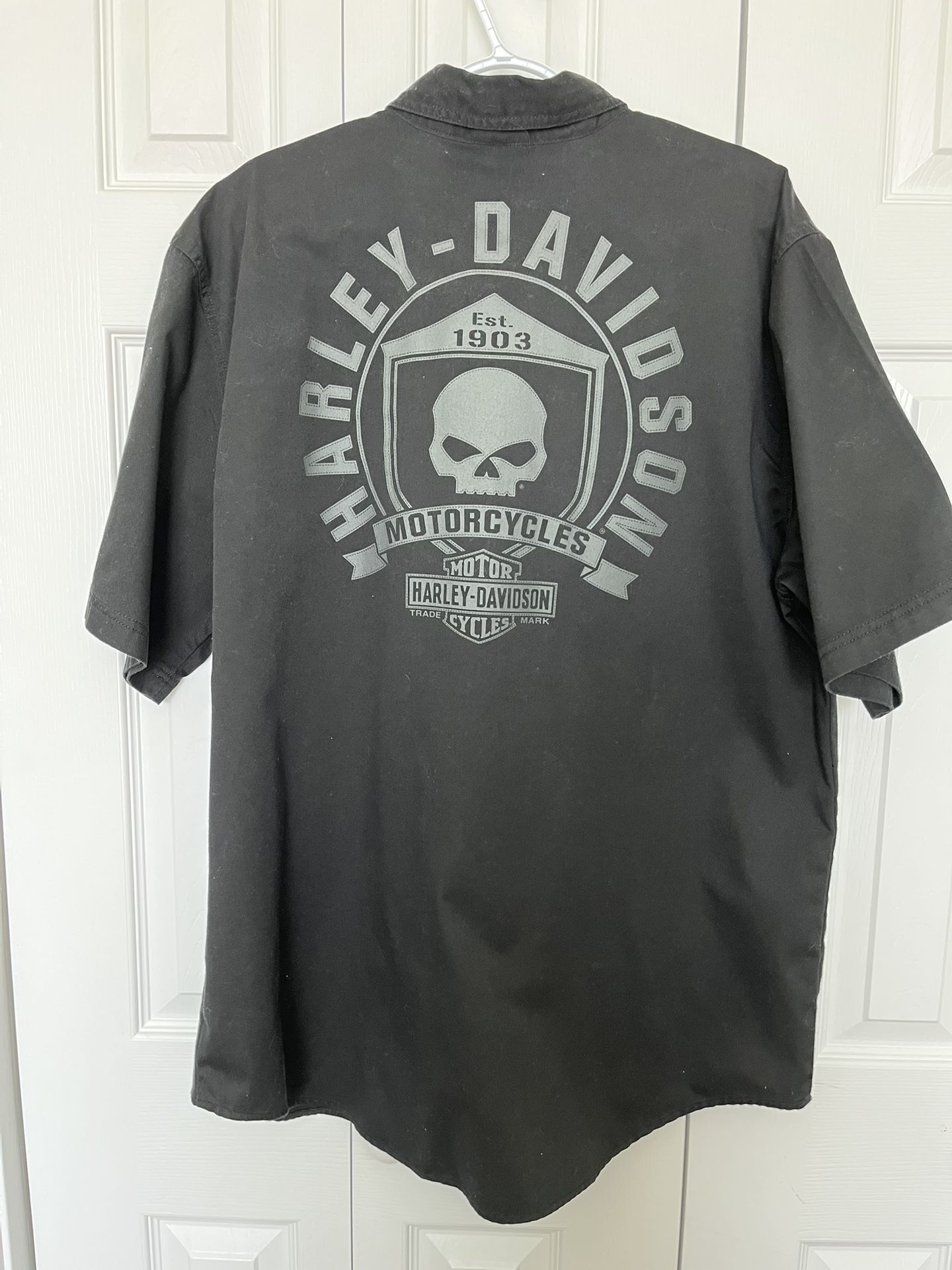 Men’s Harley Davidson Dress Shirt