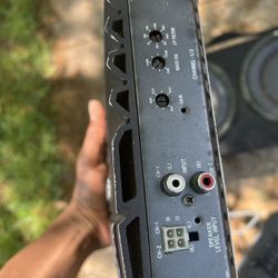 Subwoofer And Amp 