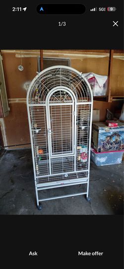 Parrot cage