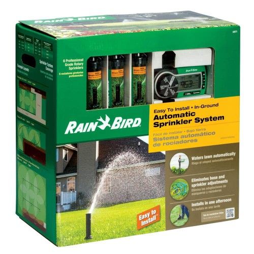 Rain Bird  In-Ground Automatic Sprinkler System

