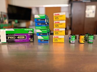 Expired film Kodak Fujifilm