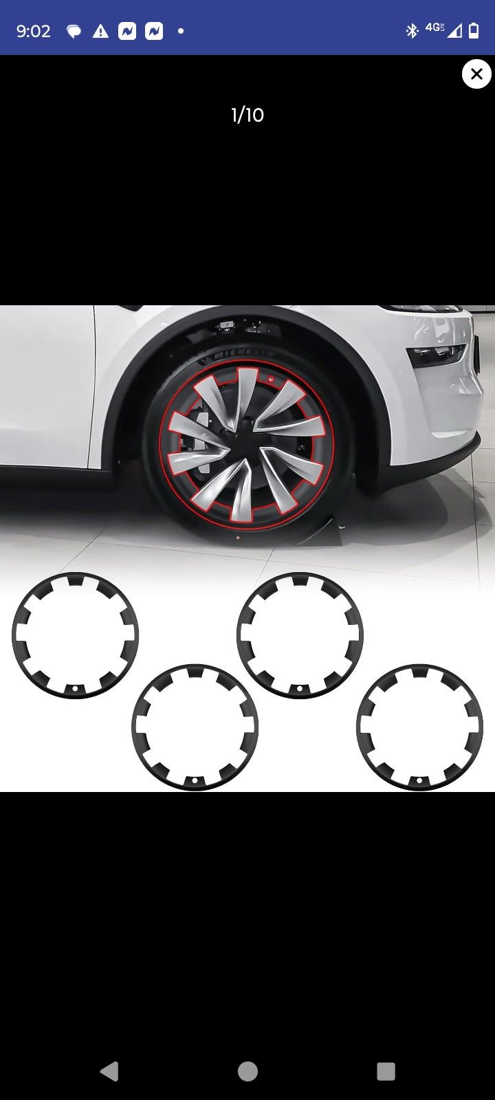 Model Y Protector 20 Inch Helix 2.0 2025-2026 Tesla Model Y Matte Black