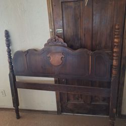 Solid Wood Head Board ONLY  1930s