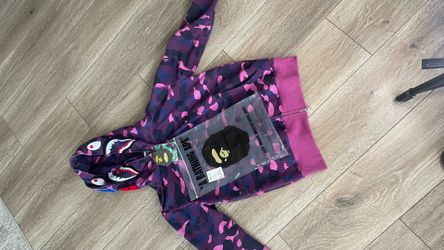 Purple Bape hoodie