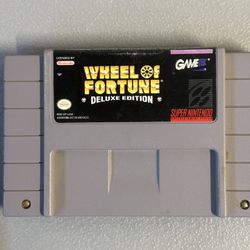 Wheel Of Fortune Deluxe Edition Nintendo Game 