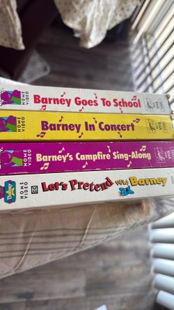 Barney vhs lot